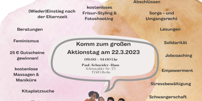 25 € Einkaufsgutscheine für Alleinerziehende am Aktionstag – 22.3.23